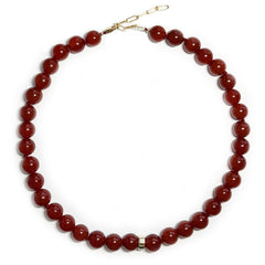 carnelian beads - large