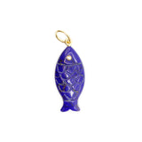 Gemstone Fish Pendant