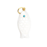 Gemstone Fish Pendant