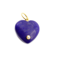 Gemstone Heart Pendant